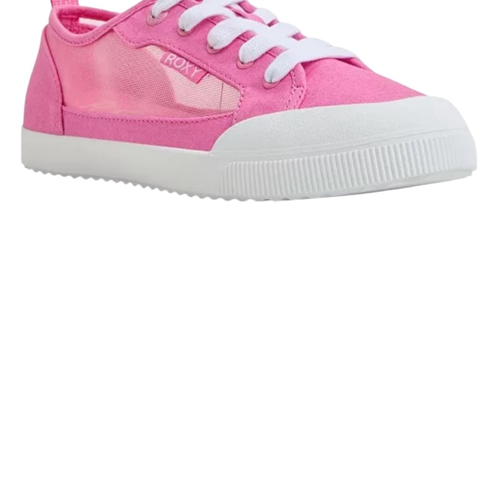 •NWT Roxy Women's Shorebreak Lace-Up Sneakers Size 7 Pink - Picture 5 of 10